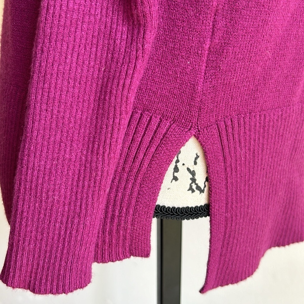 Lilly Pulitzer Long Sleeve Crewneck Maroon Sweater Side XXS - Picture 8 of 11